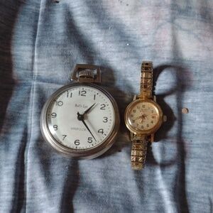 Seiko Automatic &Bulls Eye Pocket Watch
